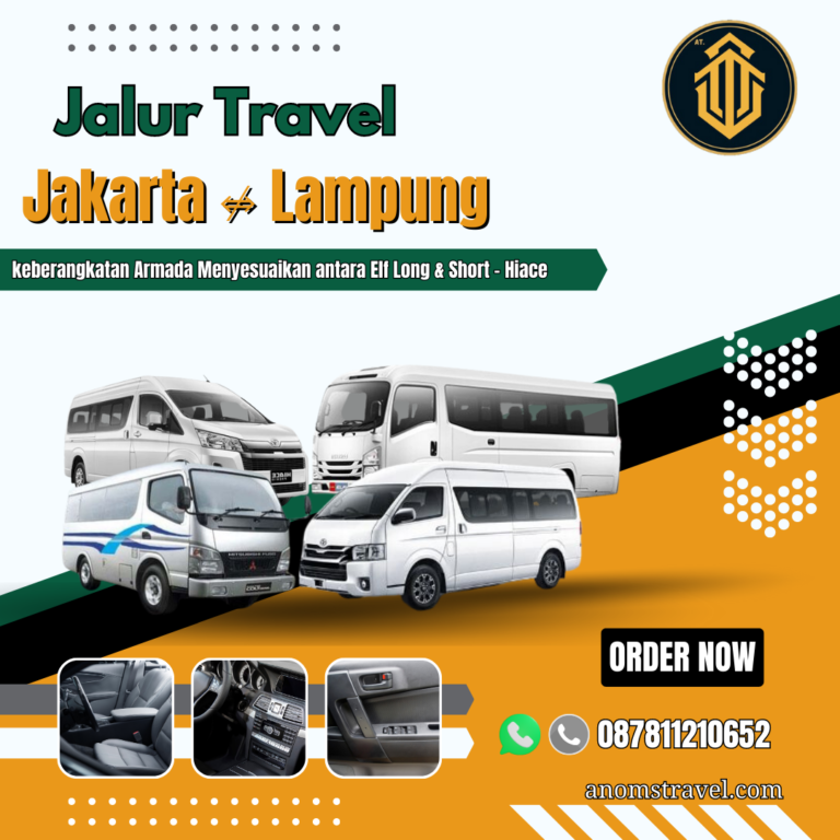 Travel Jakarta - Lampung (pp)