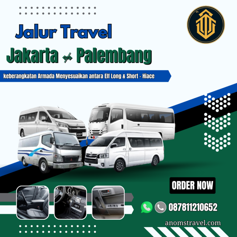 Travel Jakarta - Palembang (pp)