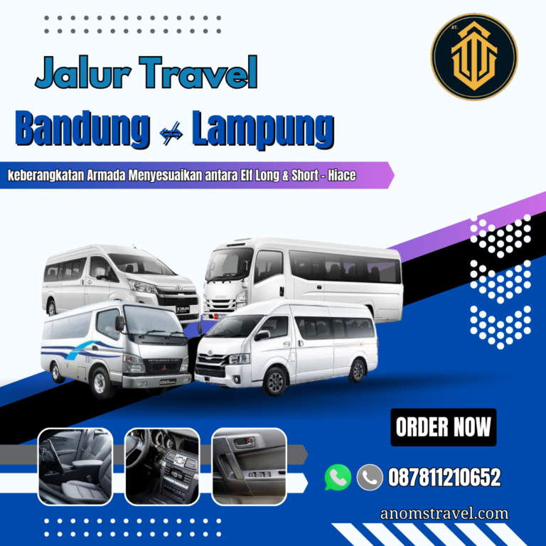 Travel Bandung - Lampung (pp)